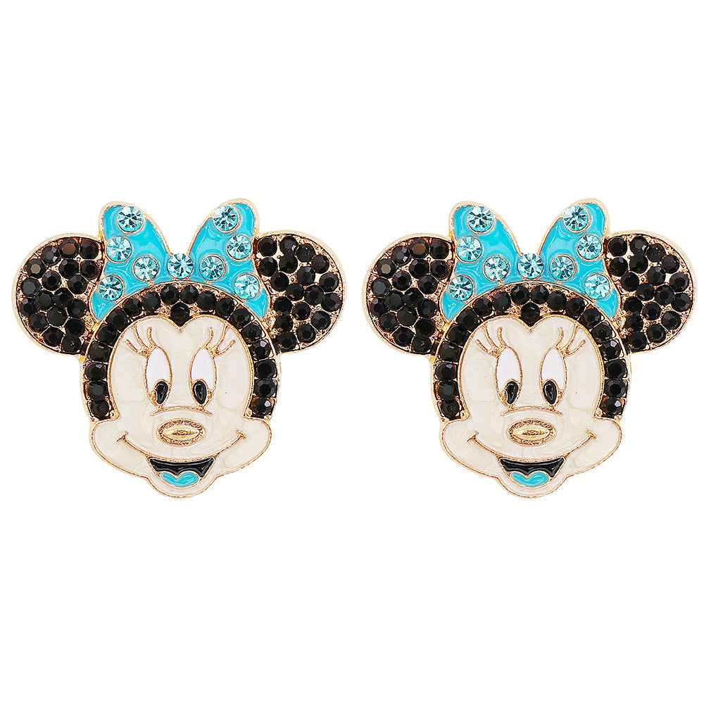 Alloy cartoon animal earrings MIC-JuJ003