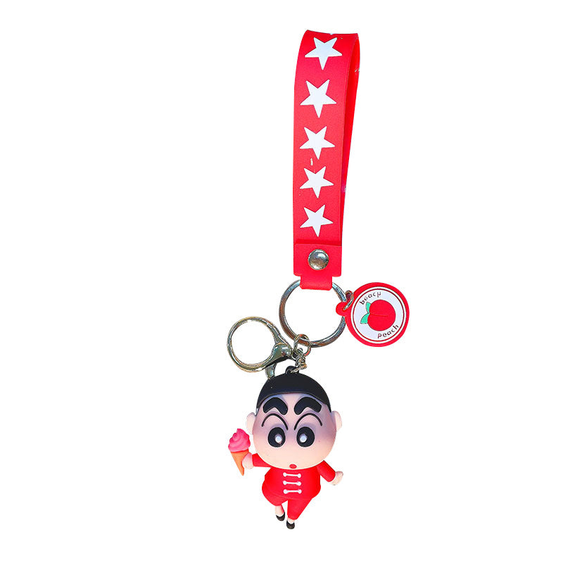 PVC cartoon doll keychain MIC-JinG020