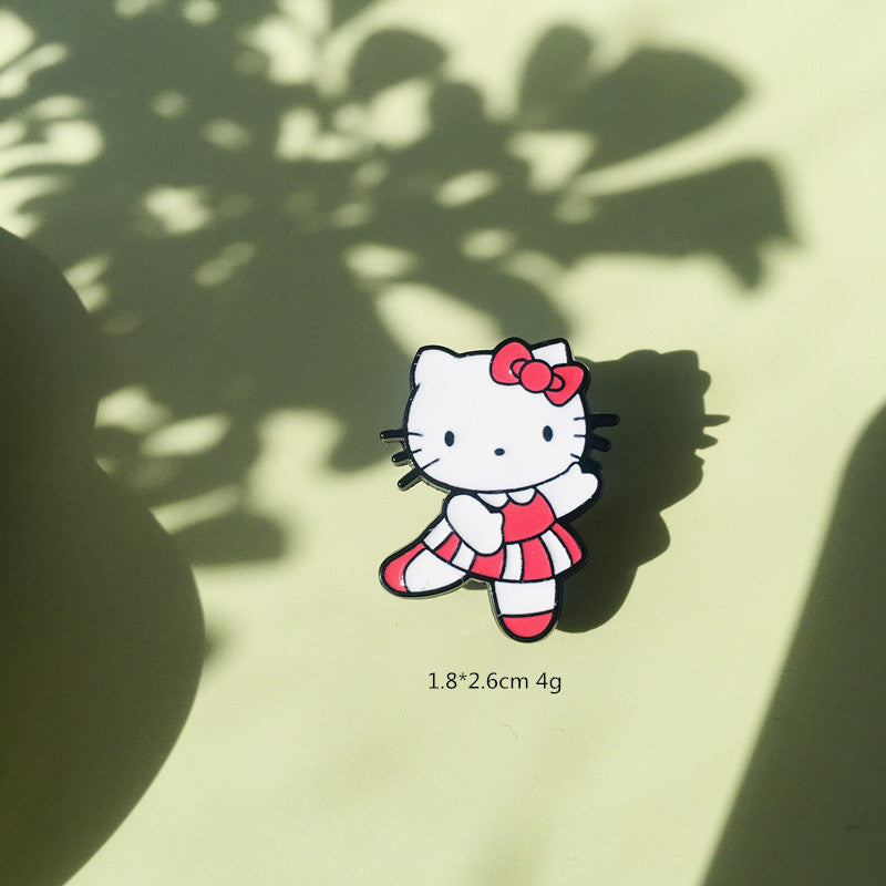 Alloy cute cat brooch (Minimo de Compra 2)  MIC-ChenR004