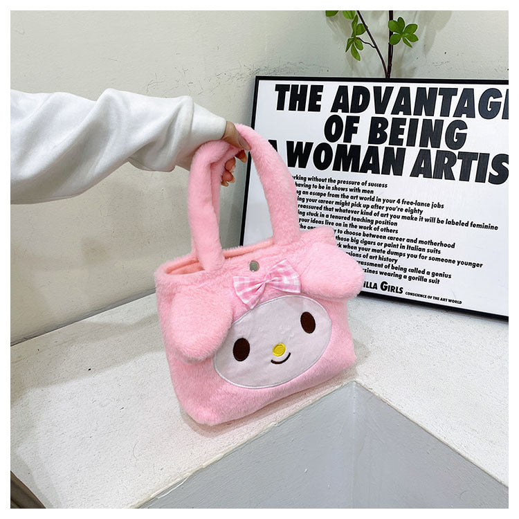 PU plush toy change shoulder bag MIC-SanL014