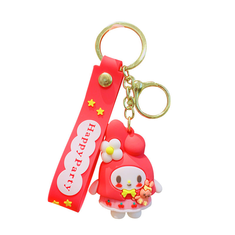 PVC cartoon cute pet cute keychain MIC-YiD045