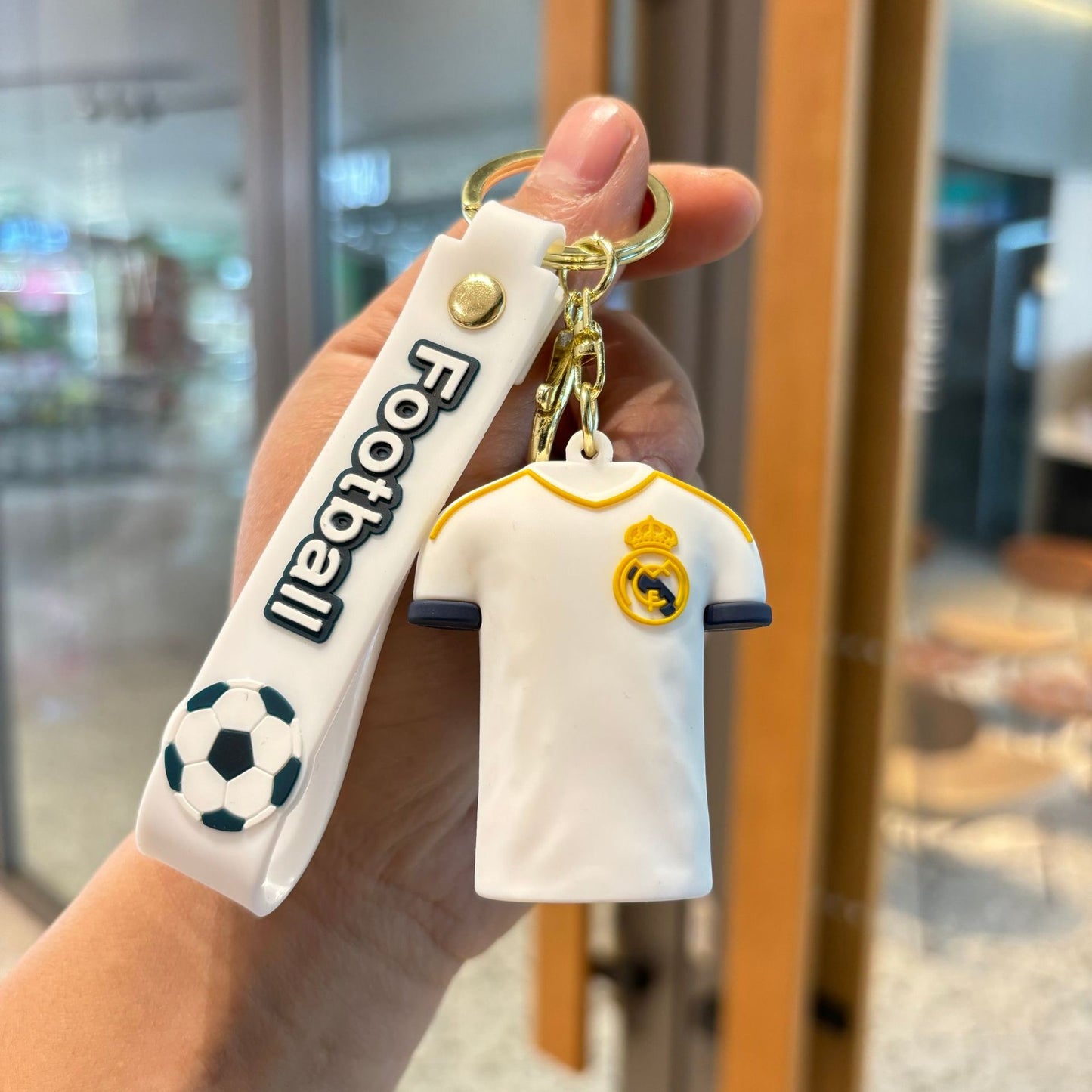 PVC football jersey keychain MIC-PengY048