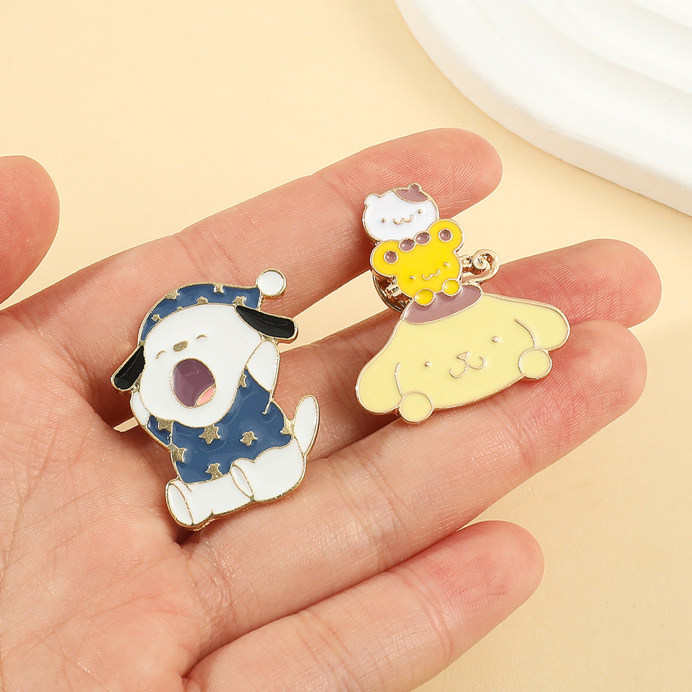 Alloy cartoon brooch (Minimo de Compra 10) MIC-ShengY023