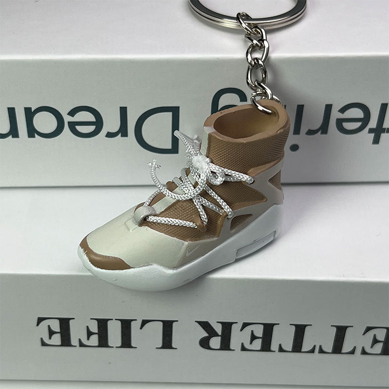 PVC gradient 3D high top shoe keychain MIC-MiaoY085