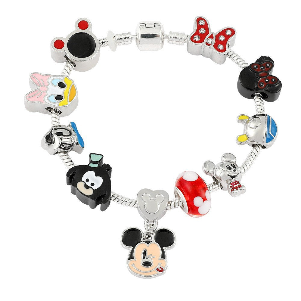 Alloy cartoon anime series bracelet (Minimo de Compra 4) MIC-BoS007