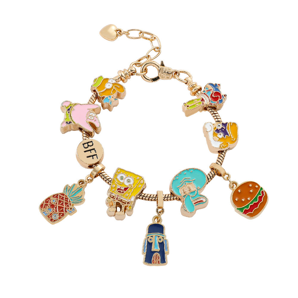 Alloy cartoon bracelet (Minimo de Compra 5) MIC-ZhuoX026