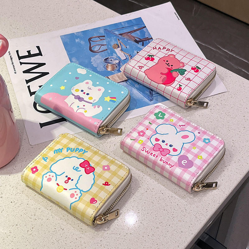 PU cute little bear short wallet MIC-YingL008