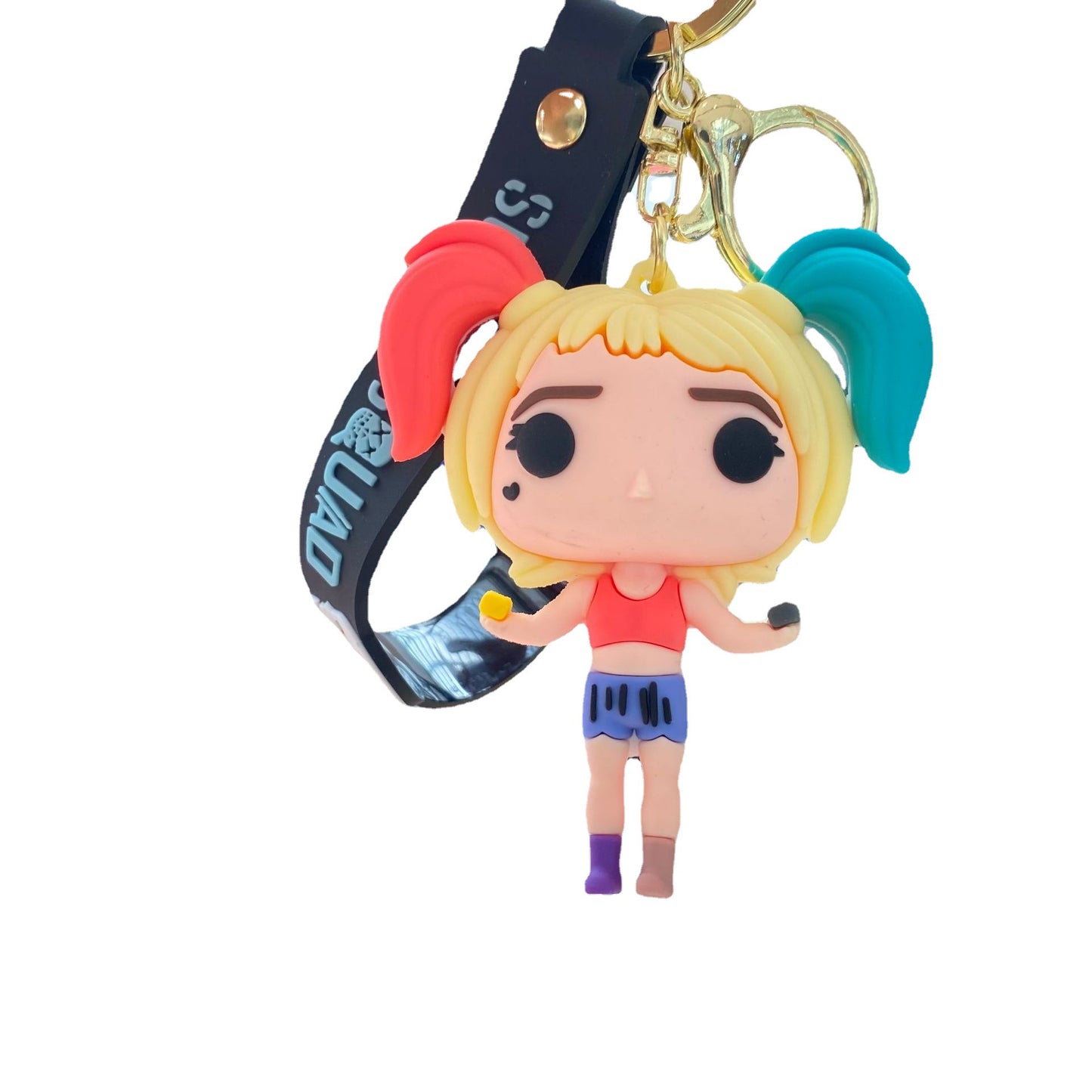 PVC cute cartoon suicide team keychain (Minimo de Compra 2) MIC-PengY006