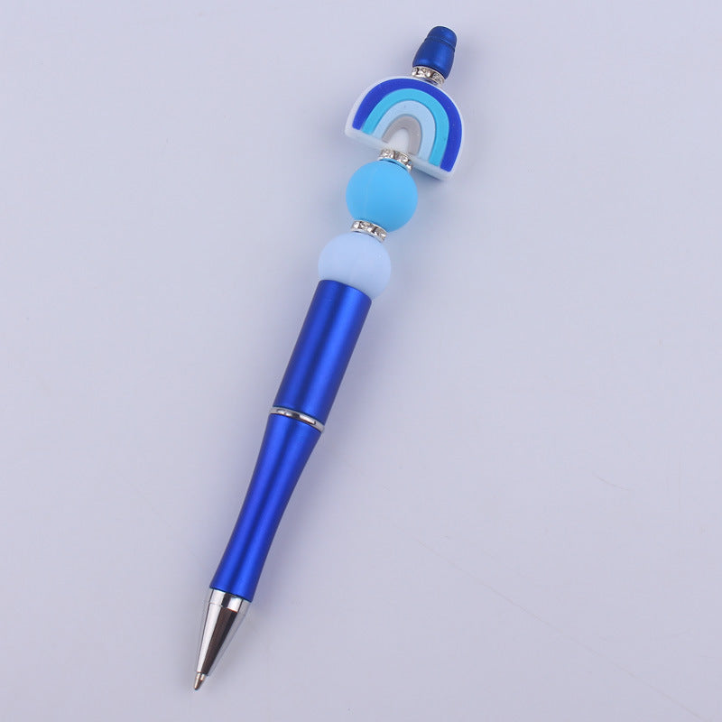 Handmade Rainbow Silicone DIY Bead Pen GuangTian002