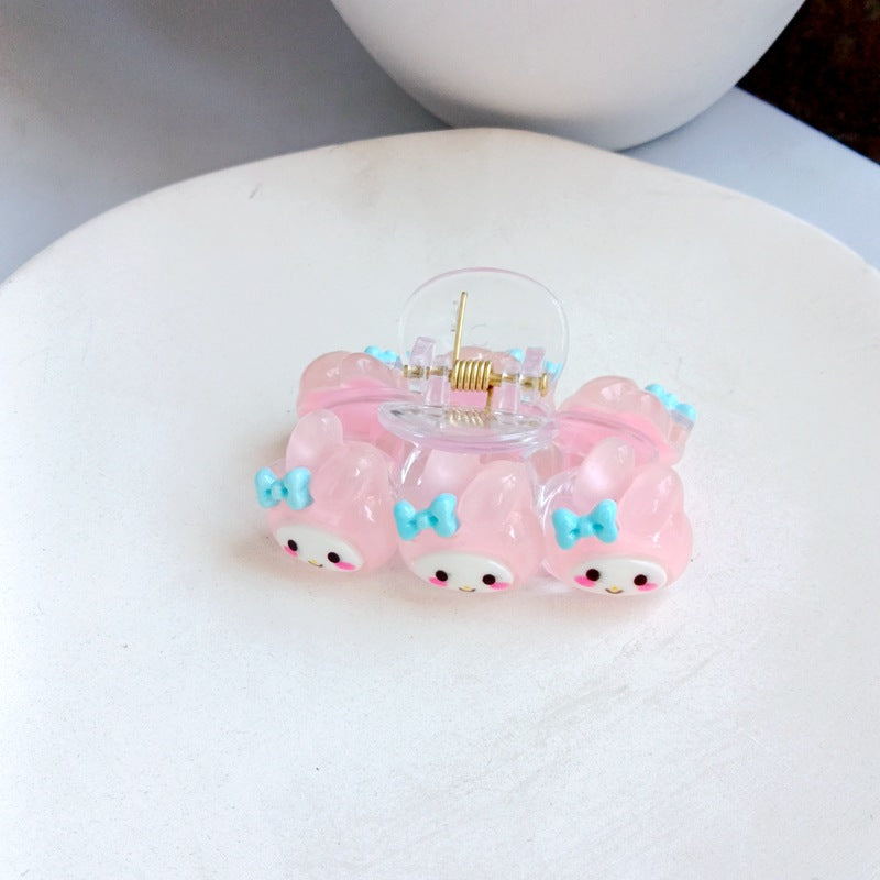 Resin cartoon cute hair clip (Minimo de compra 12) MIC-ZiZ013