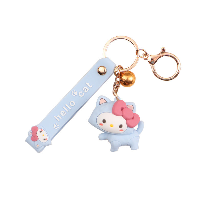 PVC cartoon doll keychain MIC-LanC001