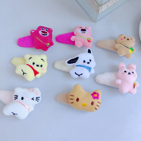 Resin cartoon cute hair clip (Minimo de compra 12) MYA-ZiZ007