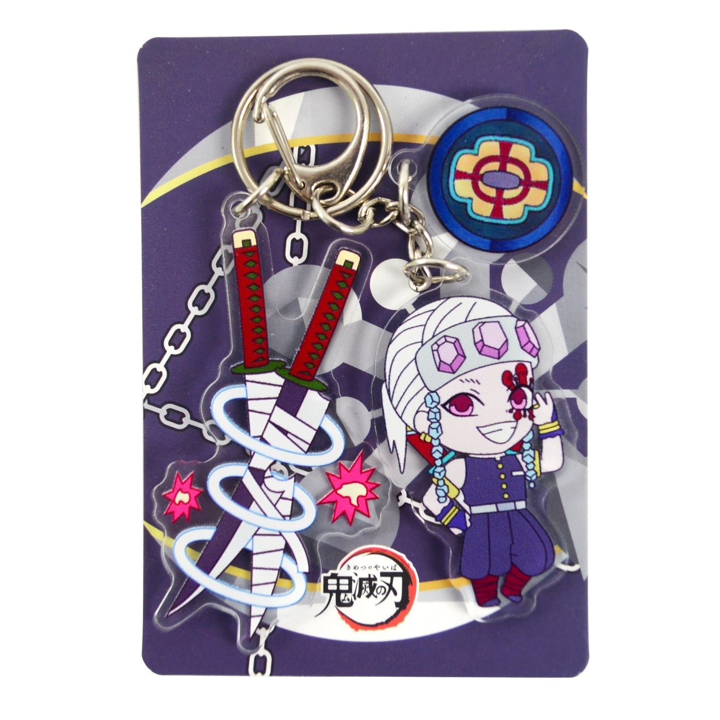 Cartoon Acrylic Anime Keychain KXin001