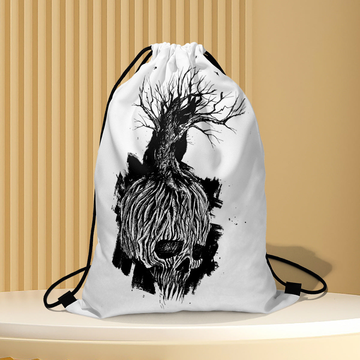 Polyester Halloween drawstring backpack (Minimo de Compra 2) MIC-QB003