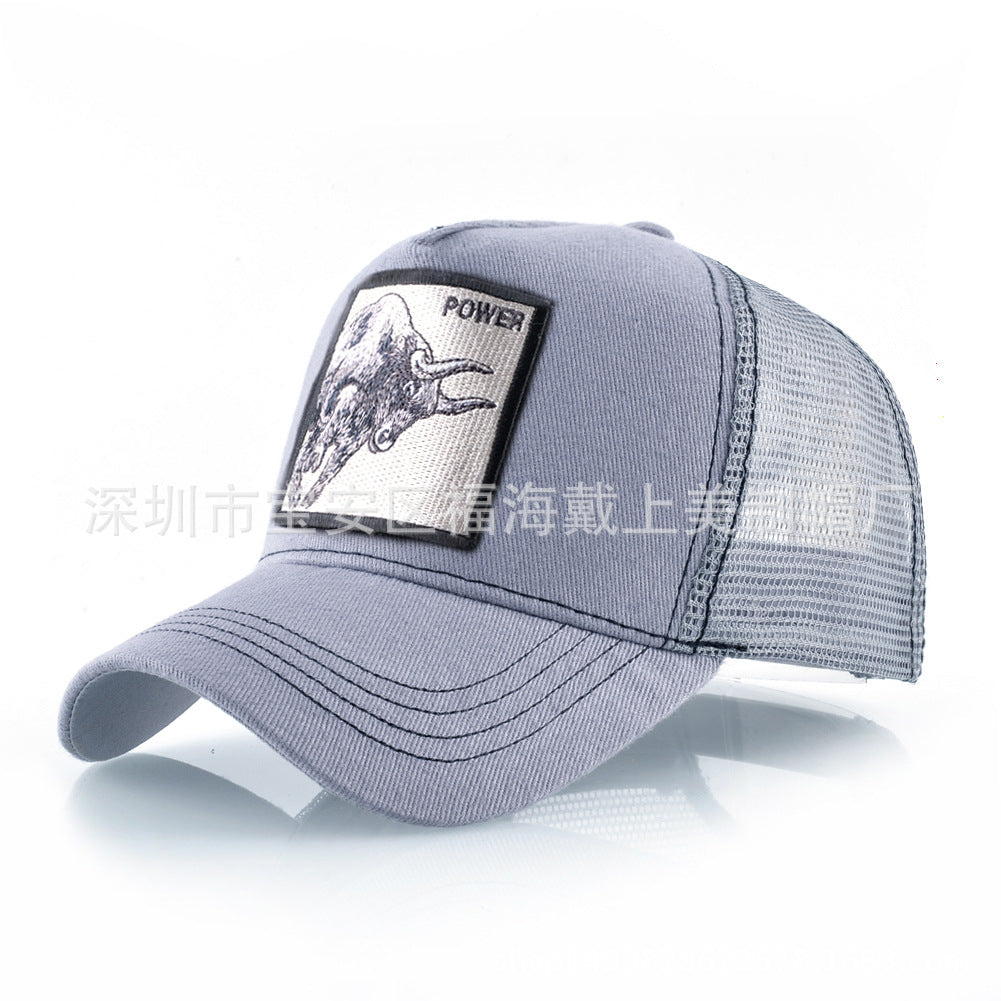 Nylon embroidered animal Baseball cap MYA-DSM013