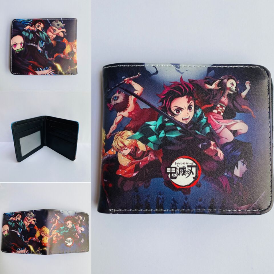 cartoon printed short PU zipper wallet (M) ChangYuan016