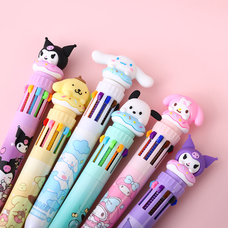 Plastic cute wacky press the neutral pen 36PCS MYA-YJN005