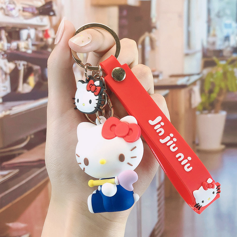 PVC cartoon doll keychain MIC-ZhiC001