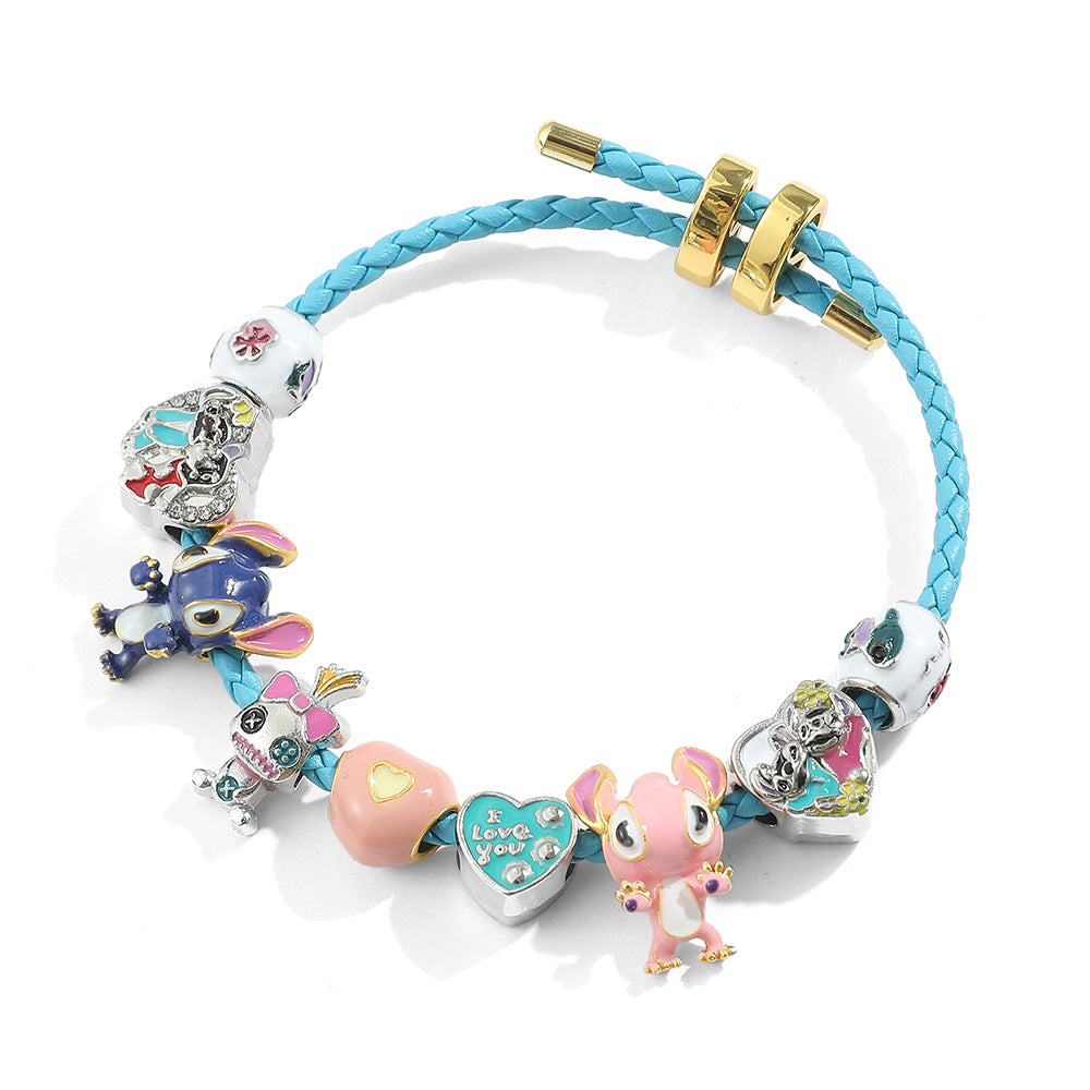 Alloy cartoon anime interstellar baby bracelet (Minimo de Compra 5) MIC-ZhuoX018