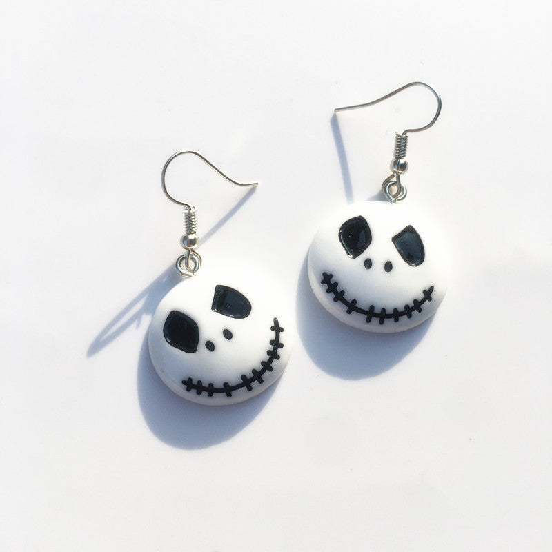 Acrylic funny Halloween earrings MIC-ChouT002