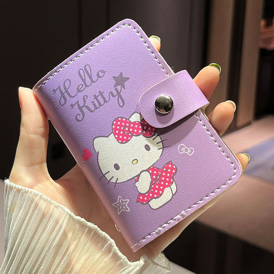 PU Hello KK Cat Multi Card Wallet MIC-YingL002