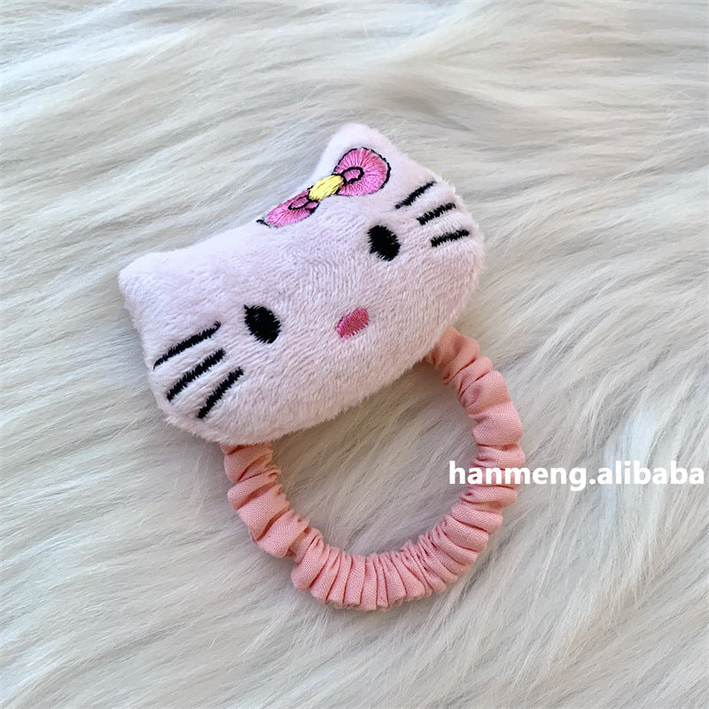 Plush Cute Black Cat Hair Clip MIC-HangM004