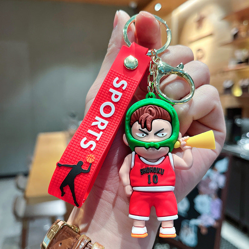 PVC Dunk Master Sakura Flower Path Keychain MIC-XuanW013