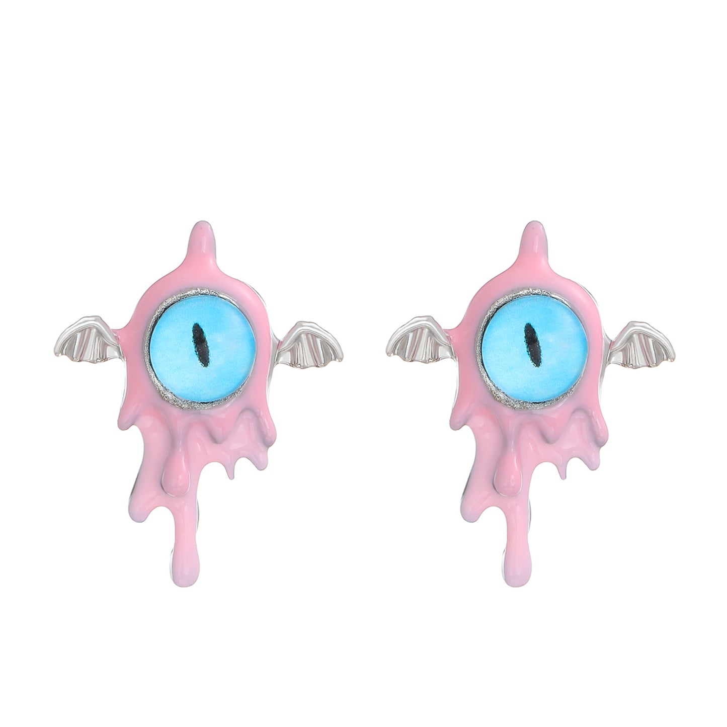 Alloy monster beaded earrings MIC-YiY010