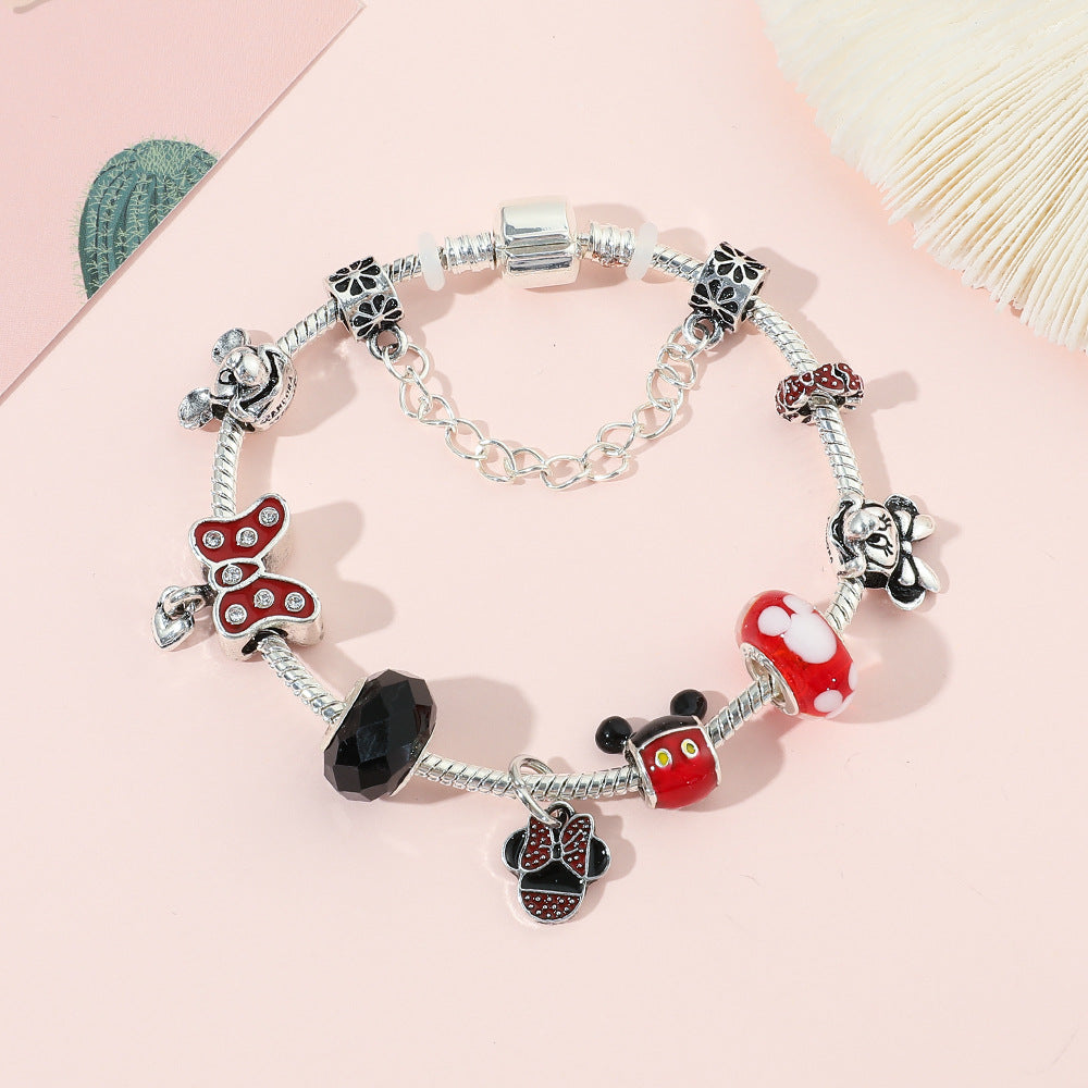 Alloy cartoon anime series bracelet (Minimo de Compra 4) MIC-BoS008