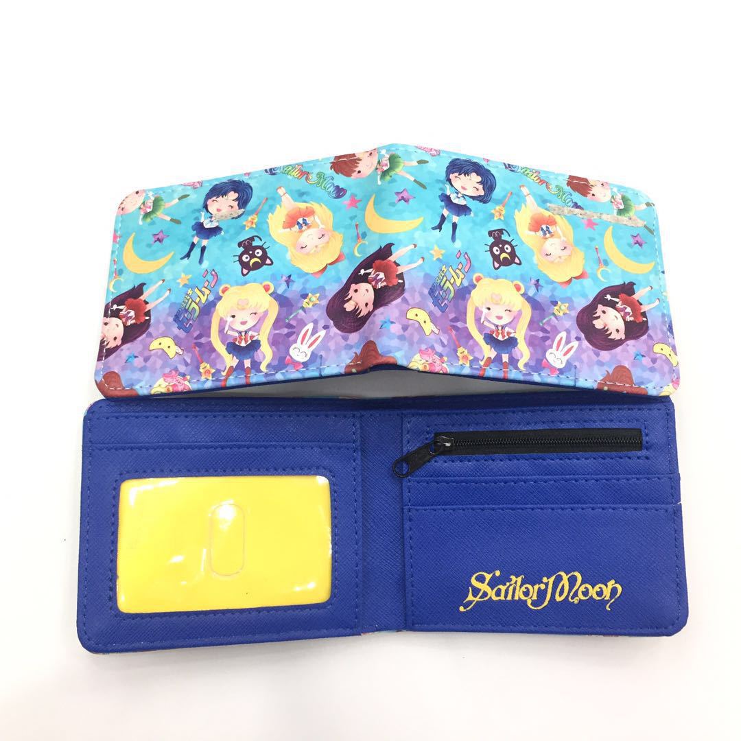 PU cartoon anime short zipper wallet MIC-ChangY005