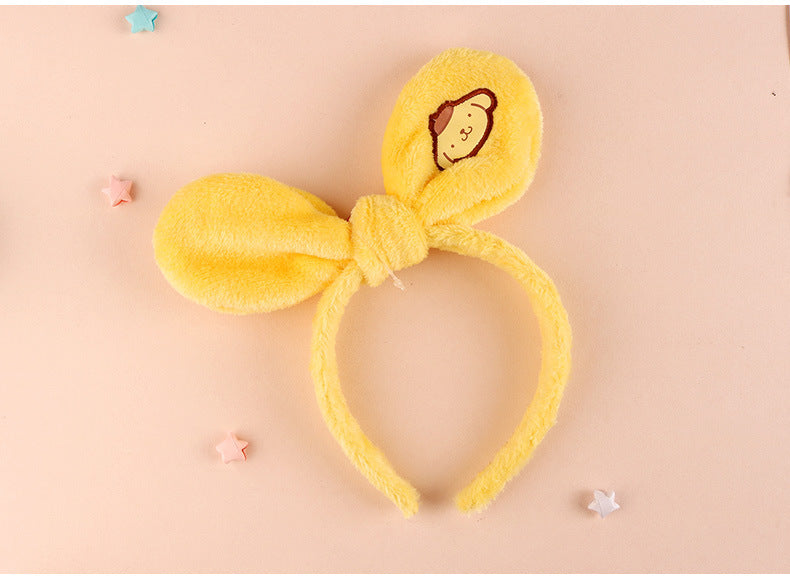 Silicone cute cartoon hairband (Minimo de compra 10)  MYA-LangK018