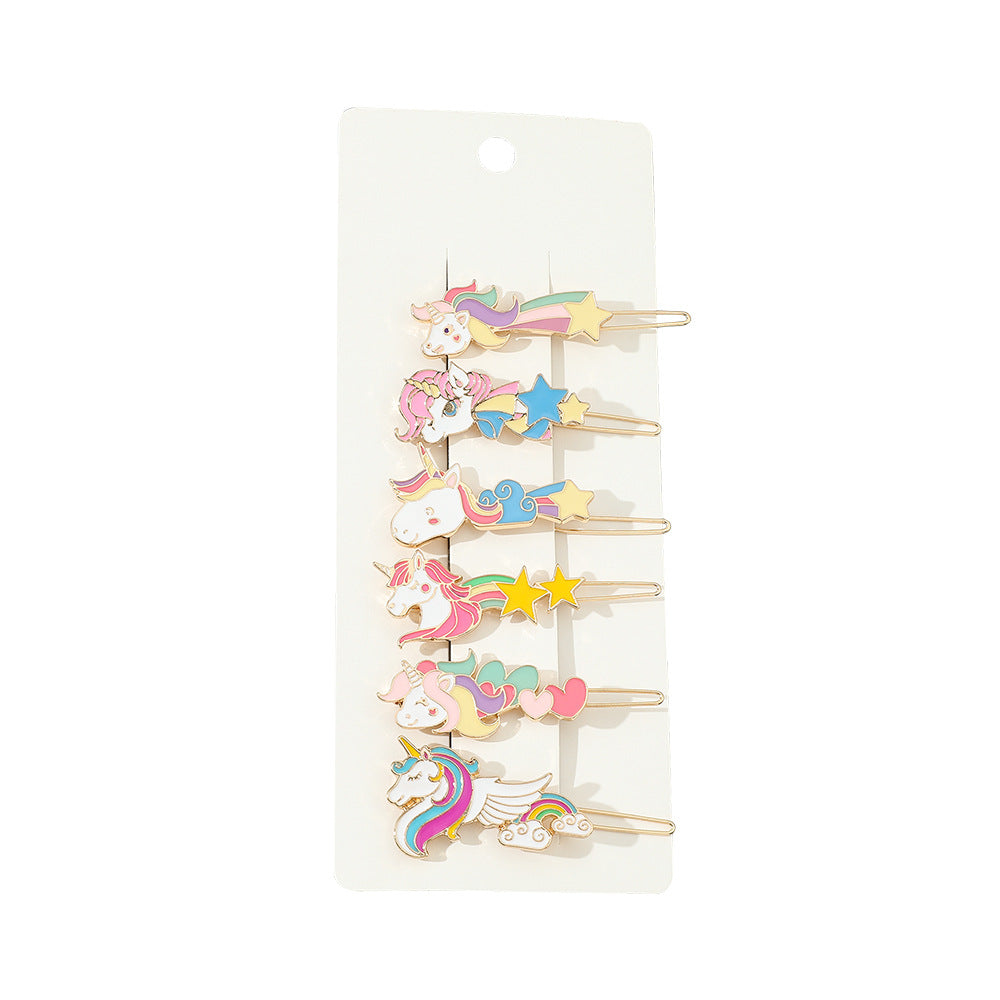 Alloy Cute Bee One Line Hair Clip (Minimo de compra 2) MIC-YunX011