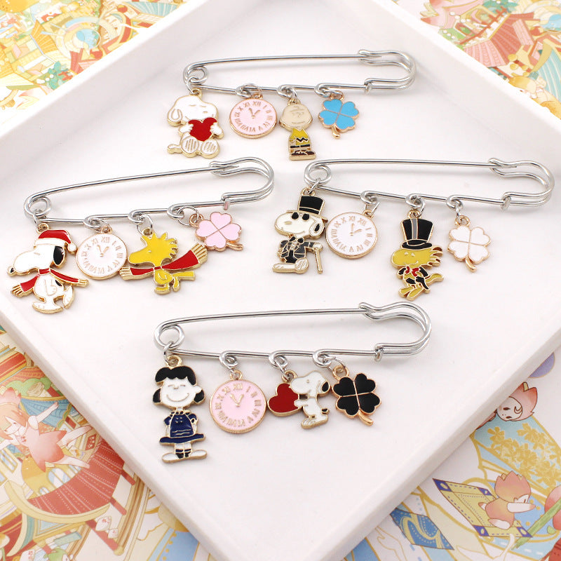 Alloy cartoon animal brooch (Minimo de compra 2) MIC-LiY016