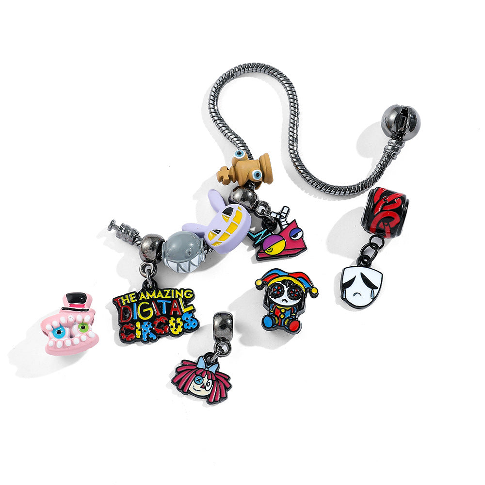 Alloy Magic Digital Circus Bracelet (Minimo de Compra 5) MIC-ZhuoX033