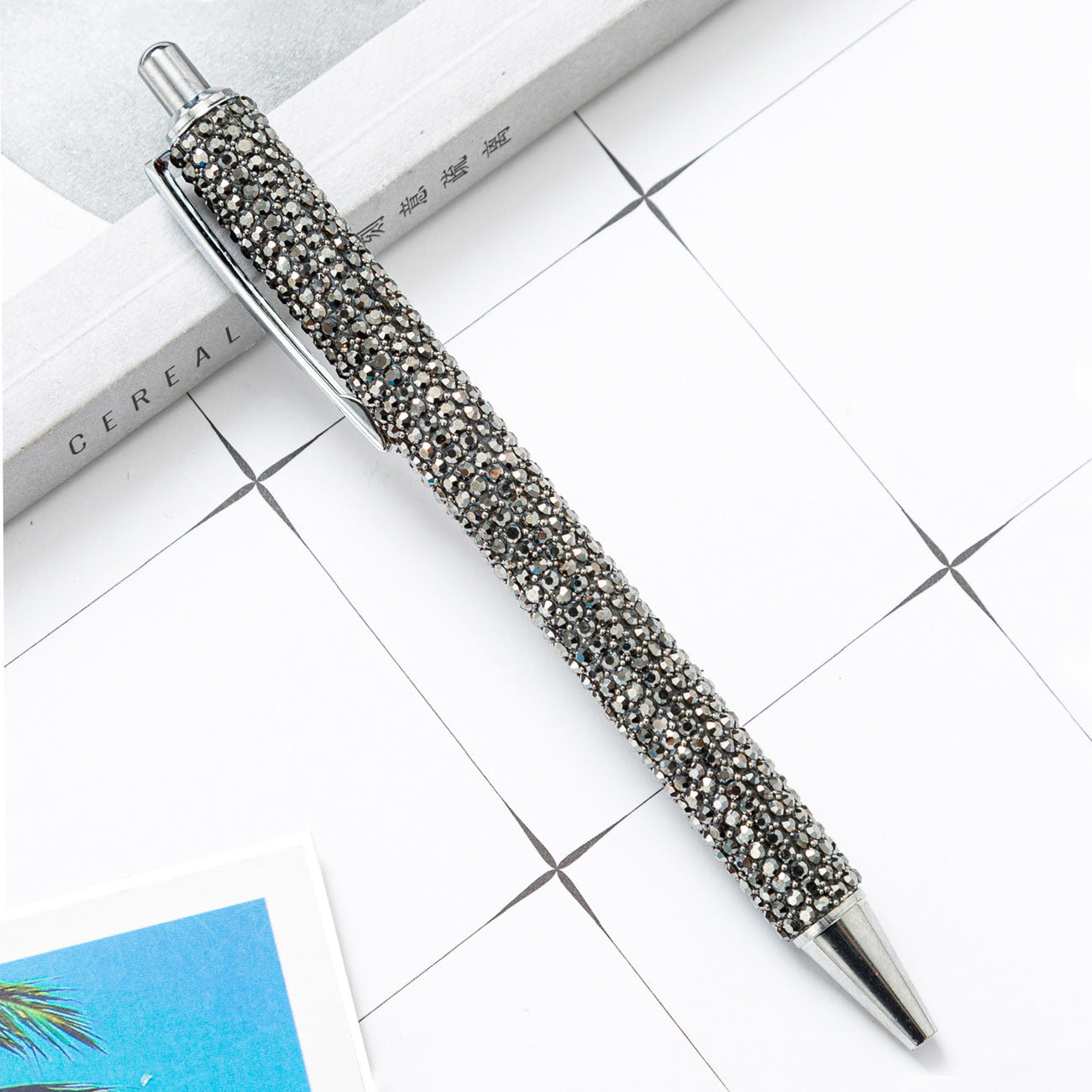 Metal Rhinestone Ballpoint Pen Huah021