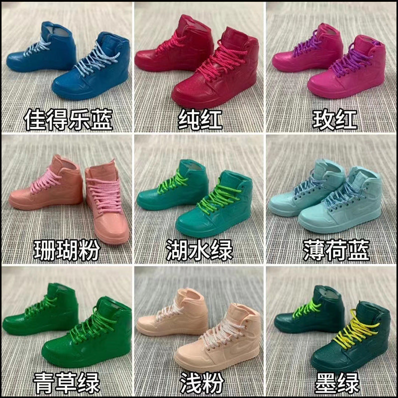 PVC stereo basketball shoe mold blind box MYA-QLP004