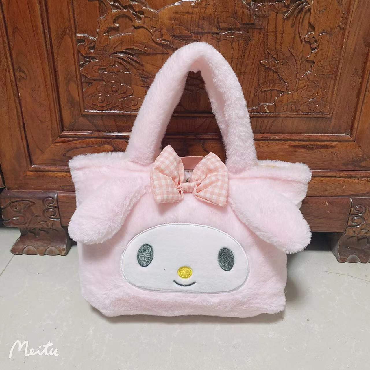 Plush doll cross shoulder bag(Minimo de compra 3) MIC-JuH008