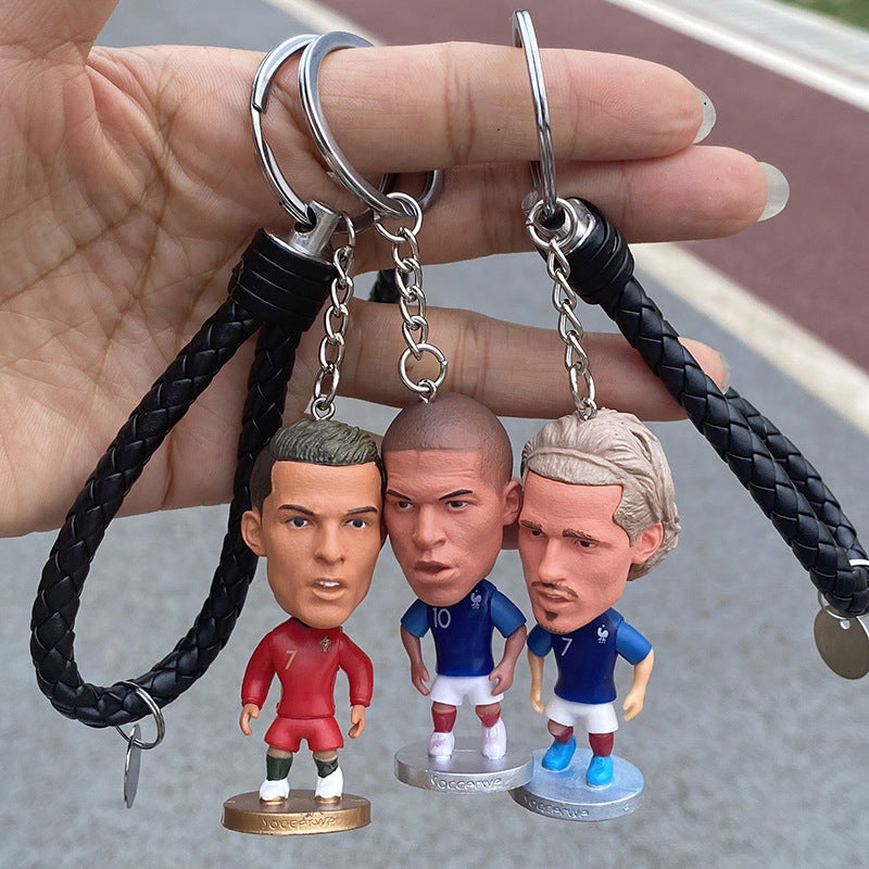 PVC cute football keychain MIC-FeiX001