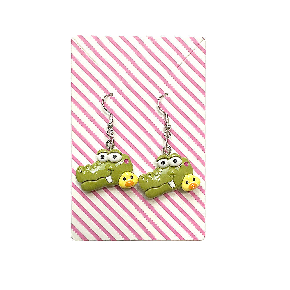 Resin Funny Earrings MIC-MingC019