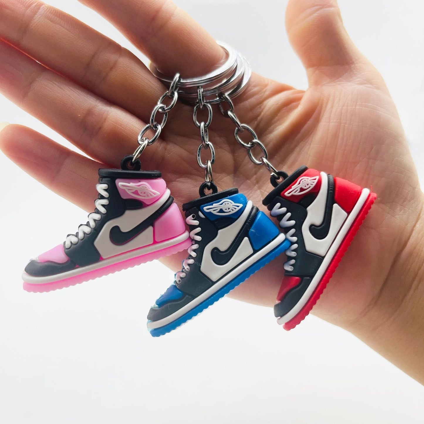 Keychains PVC Faux Basketball Shoes (F) XiangY041