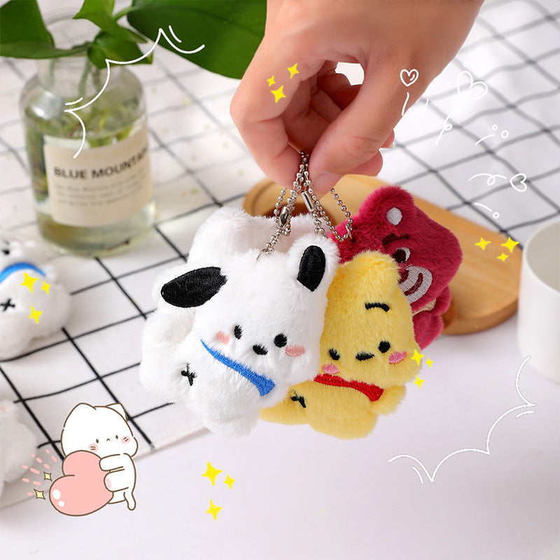 Plush cartoon cute brooch MIC-ZhanY007