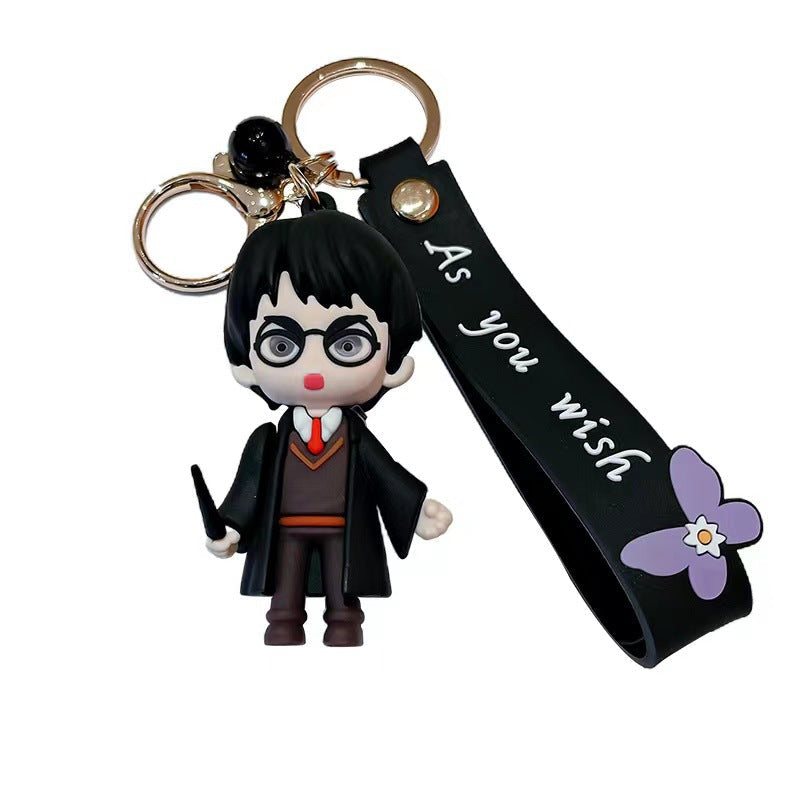 resin magic school keychain MIC-HongY001