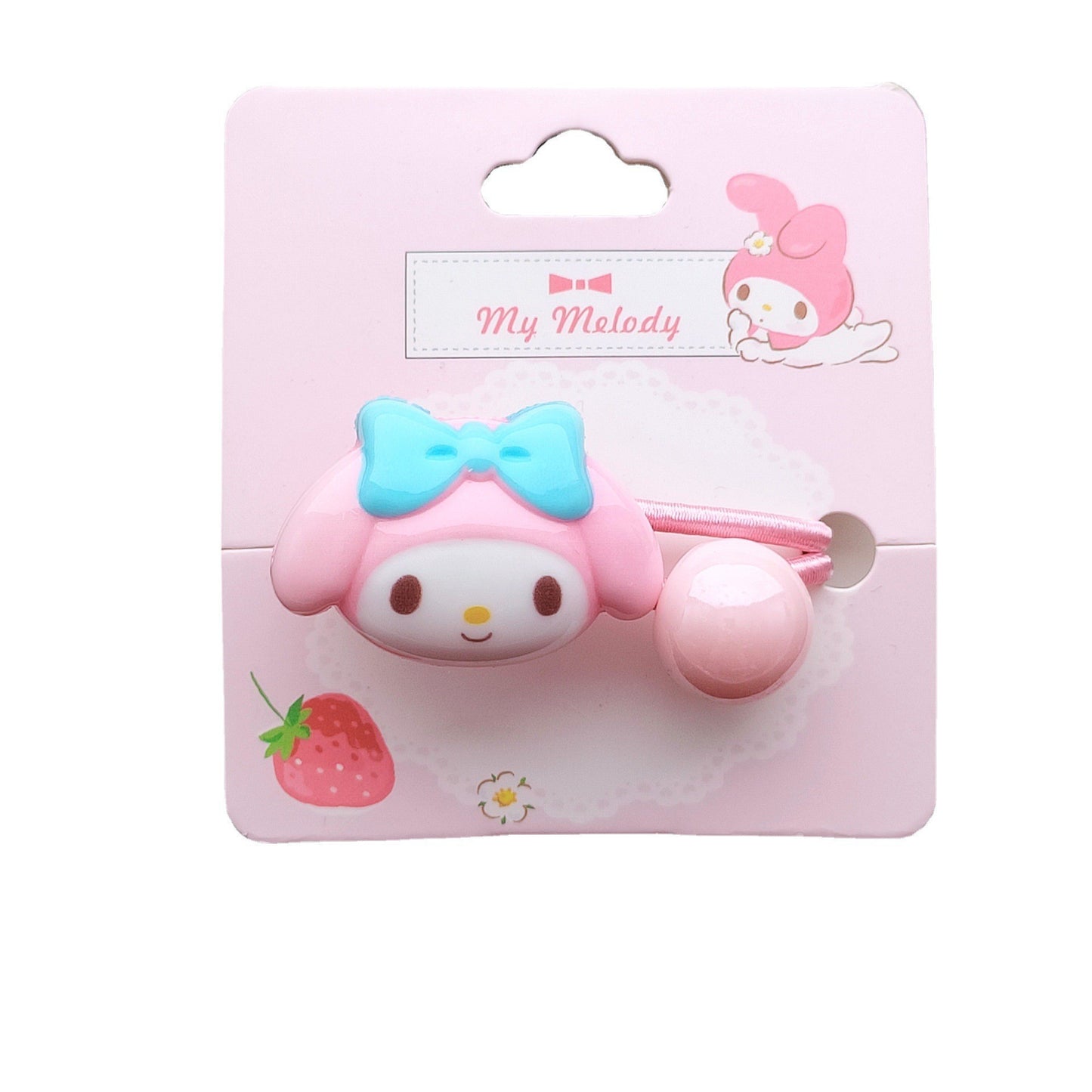 Silicone cute cartoon hair rope (Minimo de compra 10)  MIC-LangK021