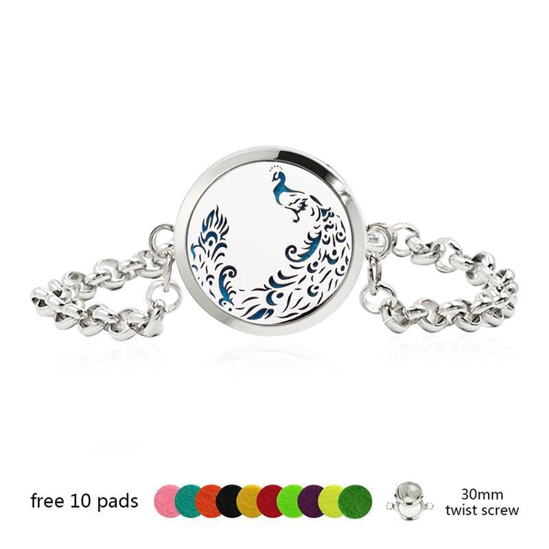 Bracelet Stainless steel aromatherapy cartoon bracelet AOXI002