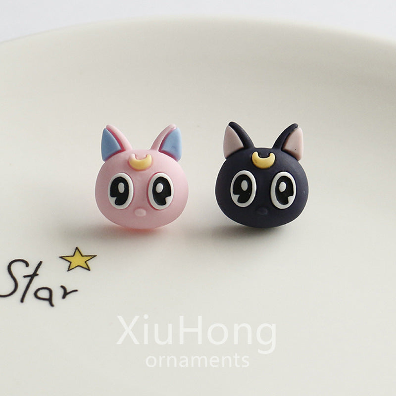 Alloy black cat Luna brooch (Minimo de Compra 3) MIC-XiuH006