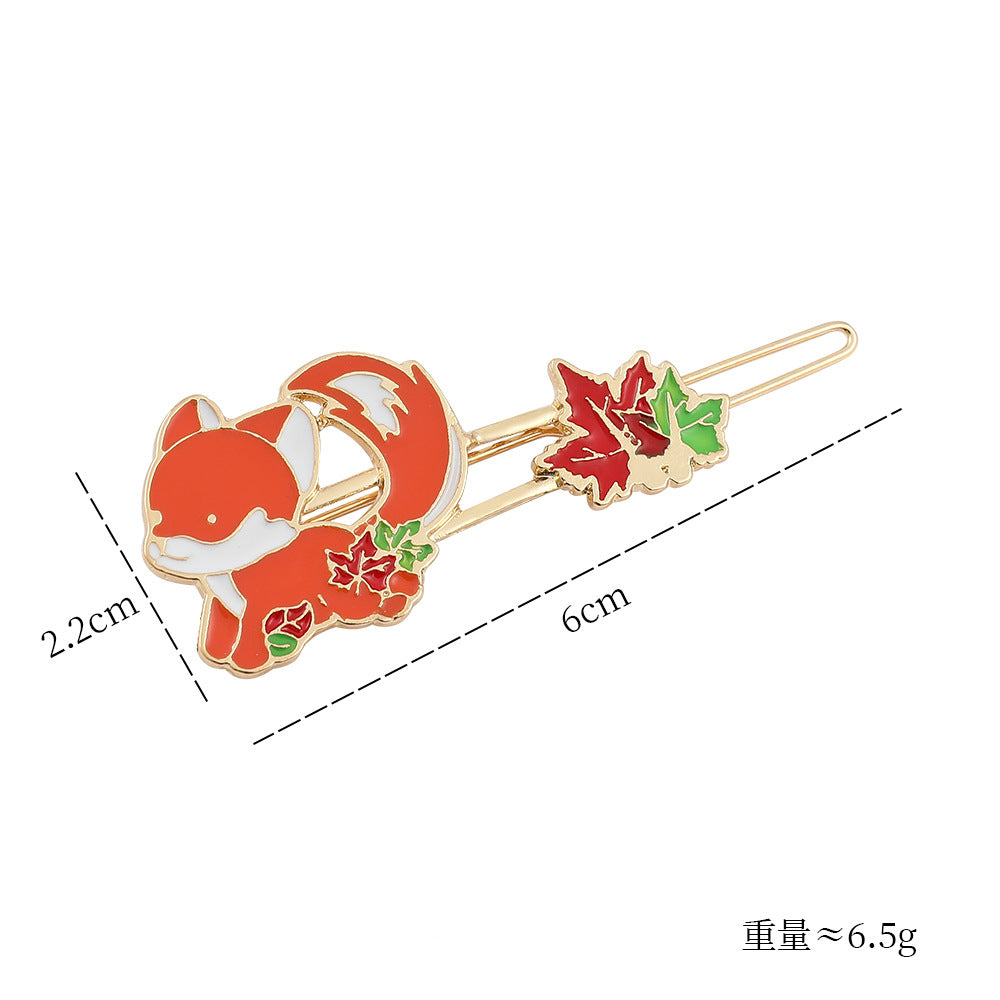 Alloy Cute Bee One Line Hair Clip (Minimo de compra 2) MIC-YunX011