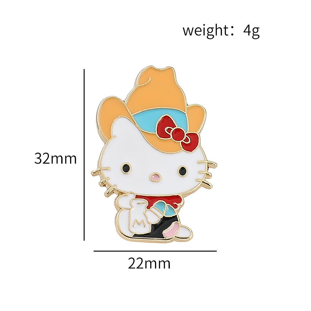 Alloy cartoon cute brooch (Minimo de compra 2) MIC-ZhuoL007