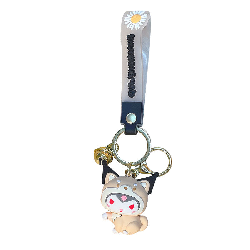 PVC cute transformation keychain MIC-JinG021