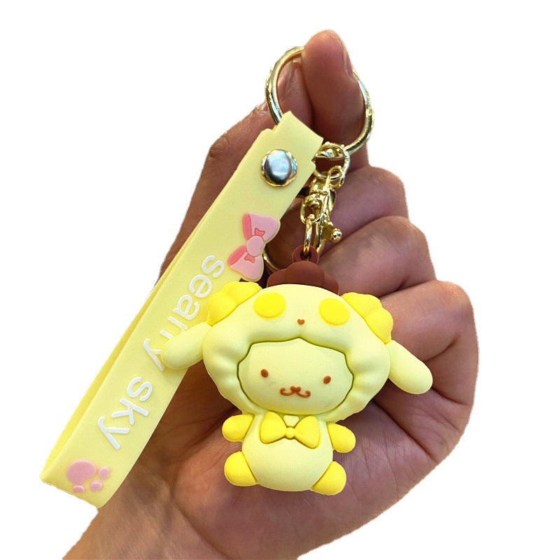 PVC new handmade Japanese cartoon keychain MIC-YiM001