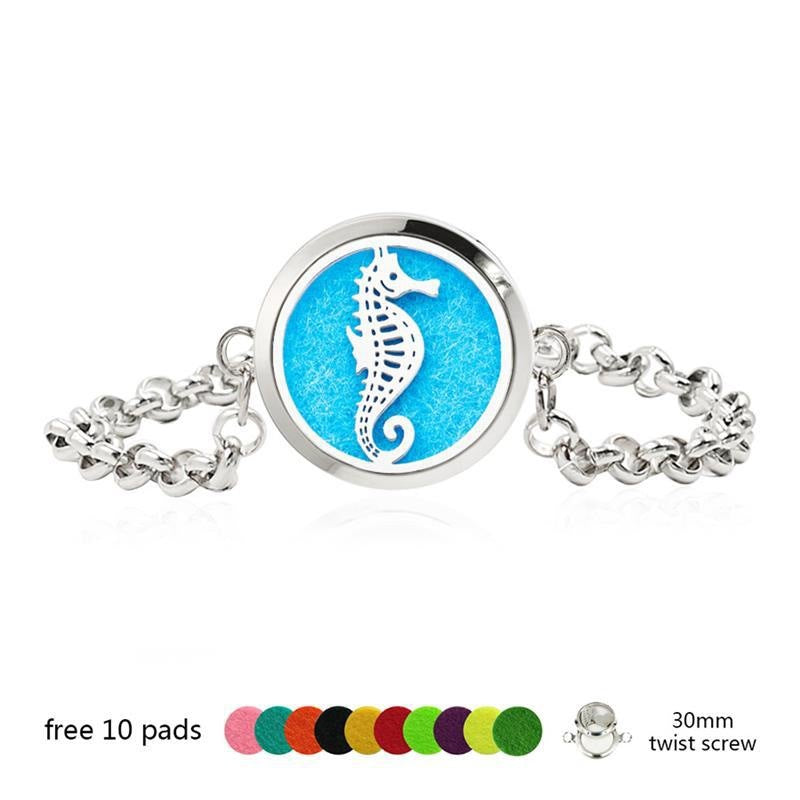 Bracelet Stainless steel aromatherapy cartoon bracelet AOXI002